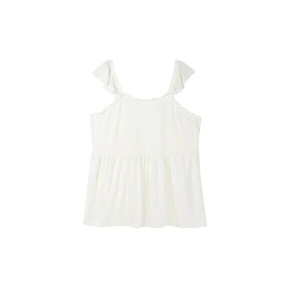Ruffle Sleeve Tank | 89th + Madison | 1X - Picture 10 of 10